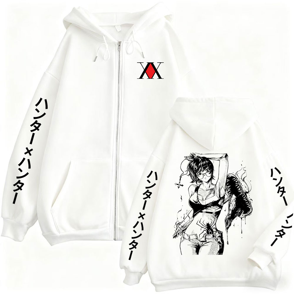 Anime Merch Hoodie - Bluza z zamkiem Anime Hunter X