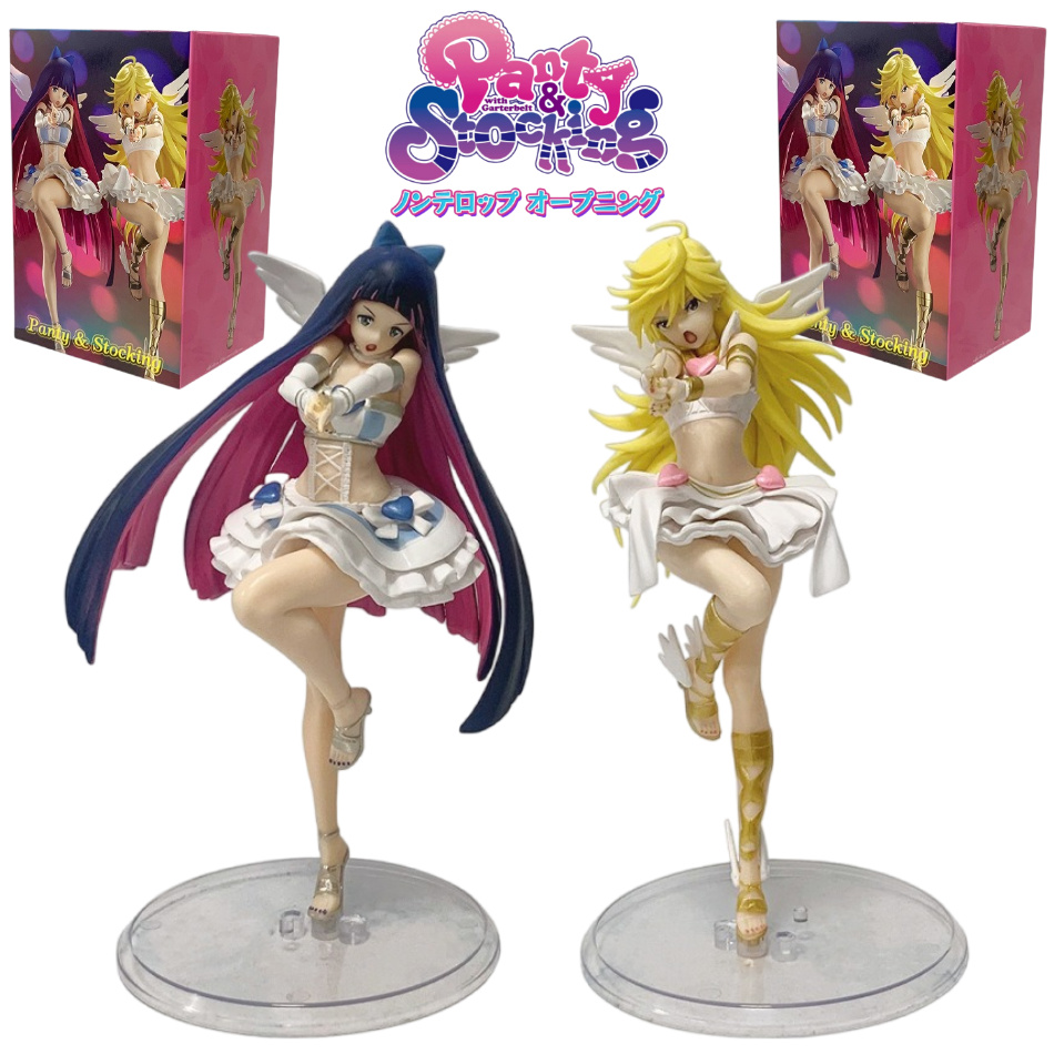 Kotobukiya Bishoujo - Figurka Panty & Stocking with Garterbelt,