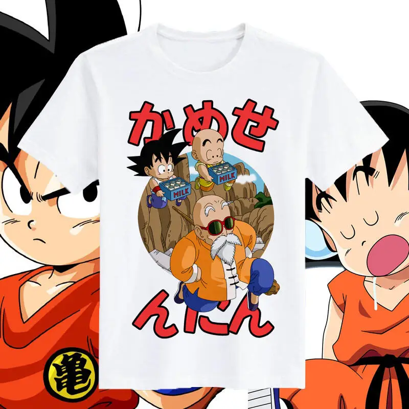 Anime Merchandise T-Shirts - Dragon Ball Gorące Letnie Anime Gadżety