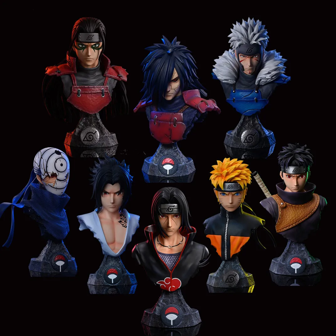 Rare Anime Merchandise - Figurka Naruto każda postać popiersie portrety