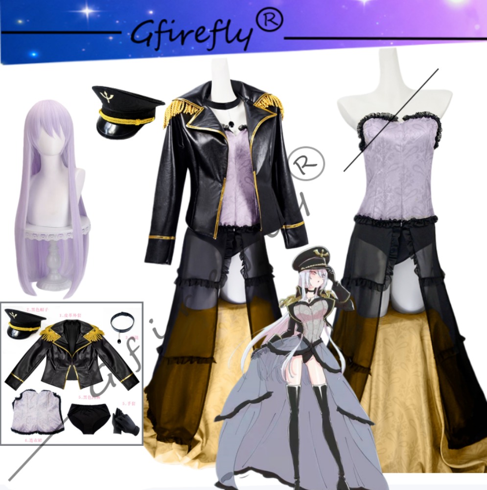 Cosplay Wig Colored - Kostium cosplay My Dress-Up Darling Black