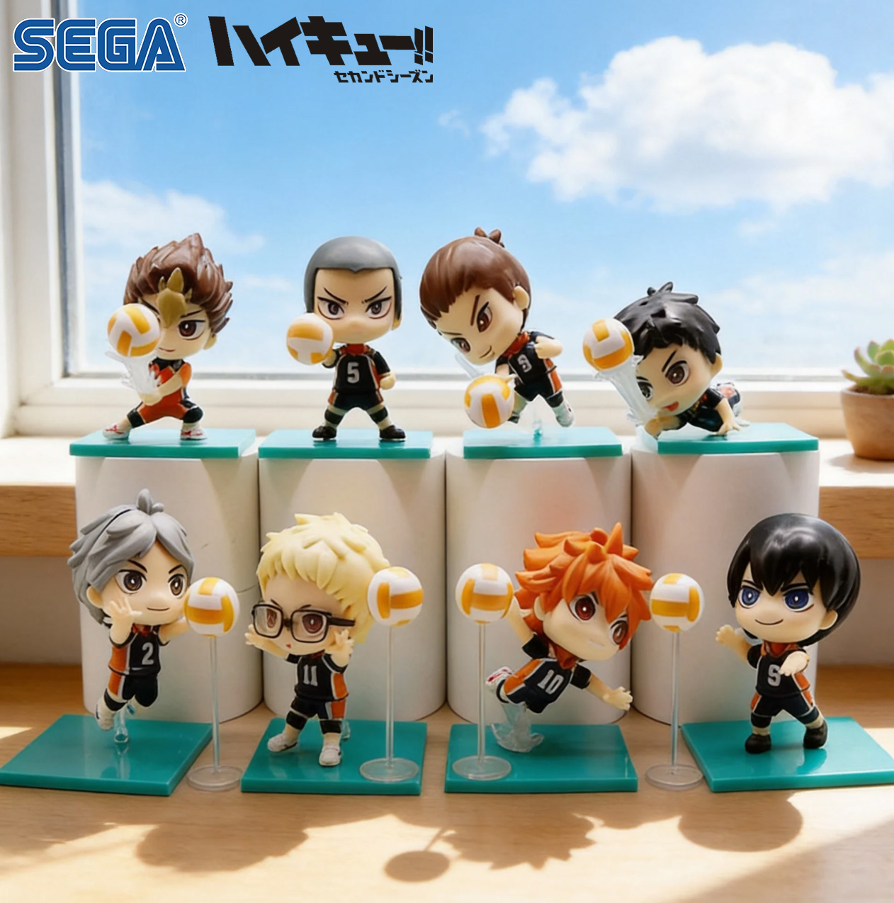 Anime Merchandise Haikyuu - SEGA Haikyuu!! Kolekcja Anime - 8-częściowy
