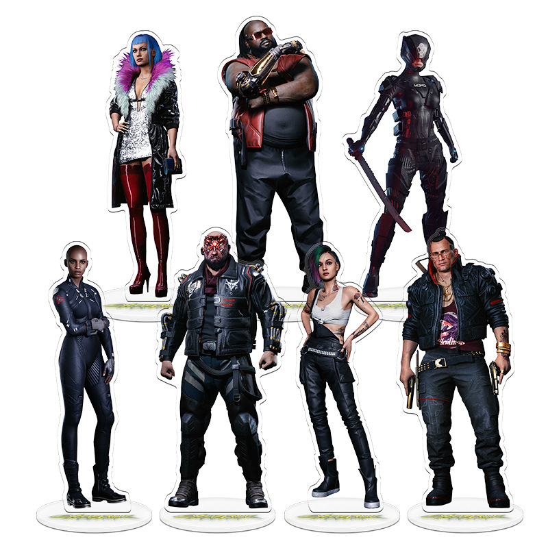 Cyberpunk 2077 V Gadżety z Gry – Anime Merchandise Keychains recenzja i cena