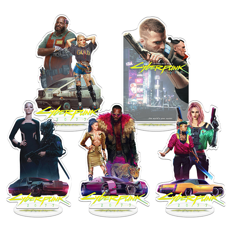 Cyberpunk 2077 V Gadżety z Gry – Anime Merchandise Keychains recenzja i cena