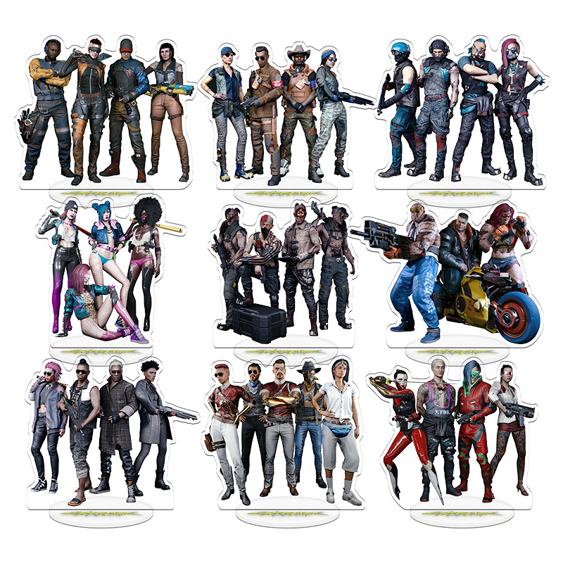 Cyberpunk 2077 V Gadżety z Gry – Anime Merchandise Keychains recenzja i cena