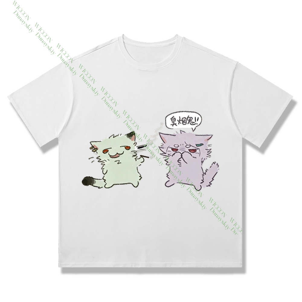 Koszulka Chainsmoker Cat Yanik – Anime Merchandise T-Shirts recenzja i cena