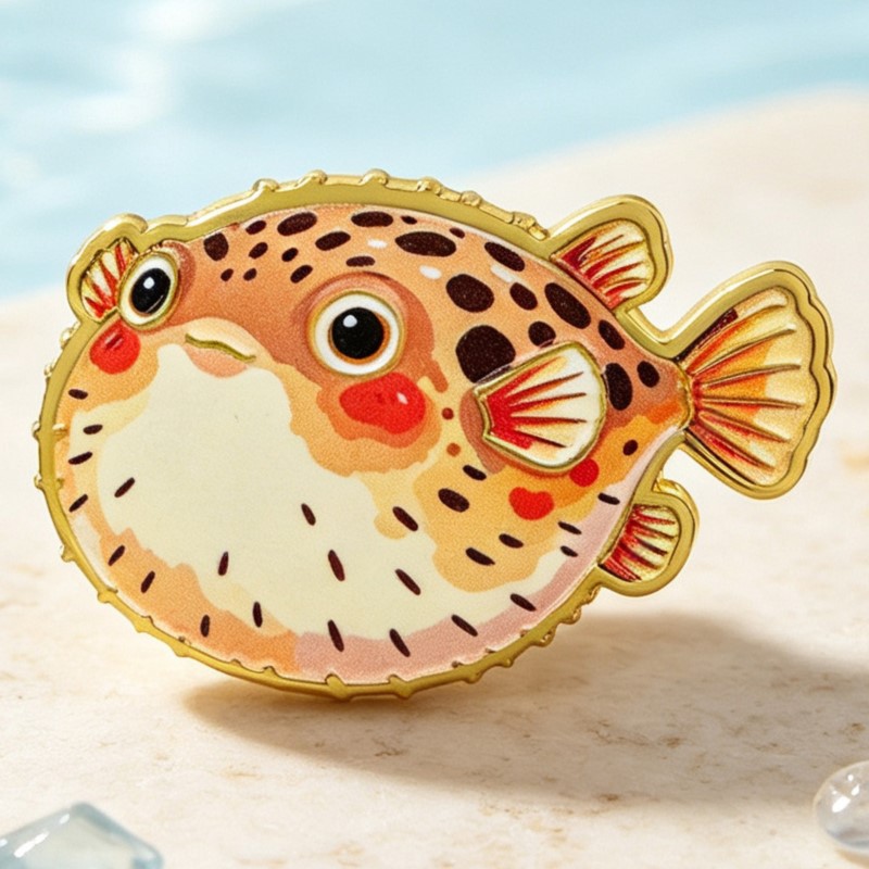 Kolorowa emaliowana przypinka  – Enamel Pin Set recenzja i cena