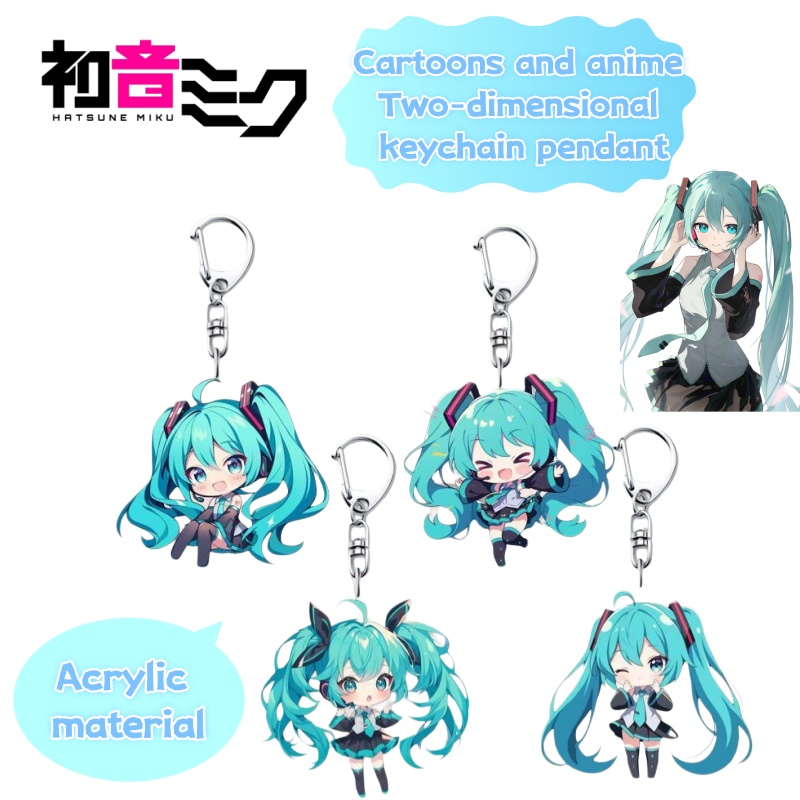Hatsune Miku, gadżety anime, k – Anime Merchandise Keychains recenzja i cena