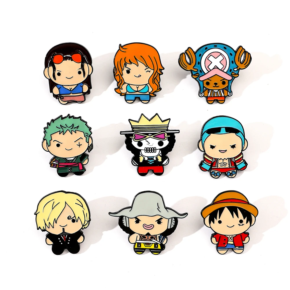 9 szt. Kreatywne broszki z kre – Enamel Pin Set recenzja i cena