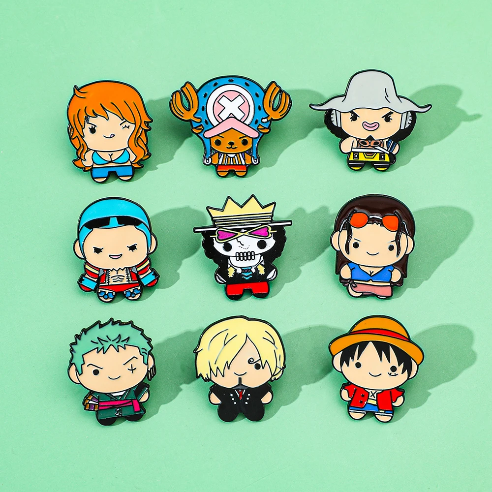 9 szt. Kreatywne broszki z kre – Enamel Pin Set recenzja i cena