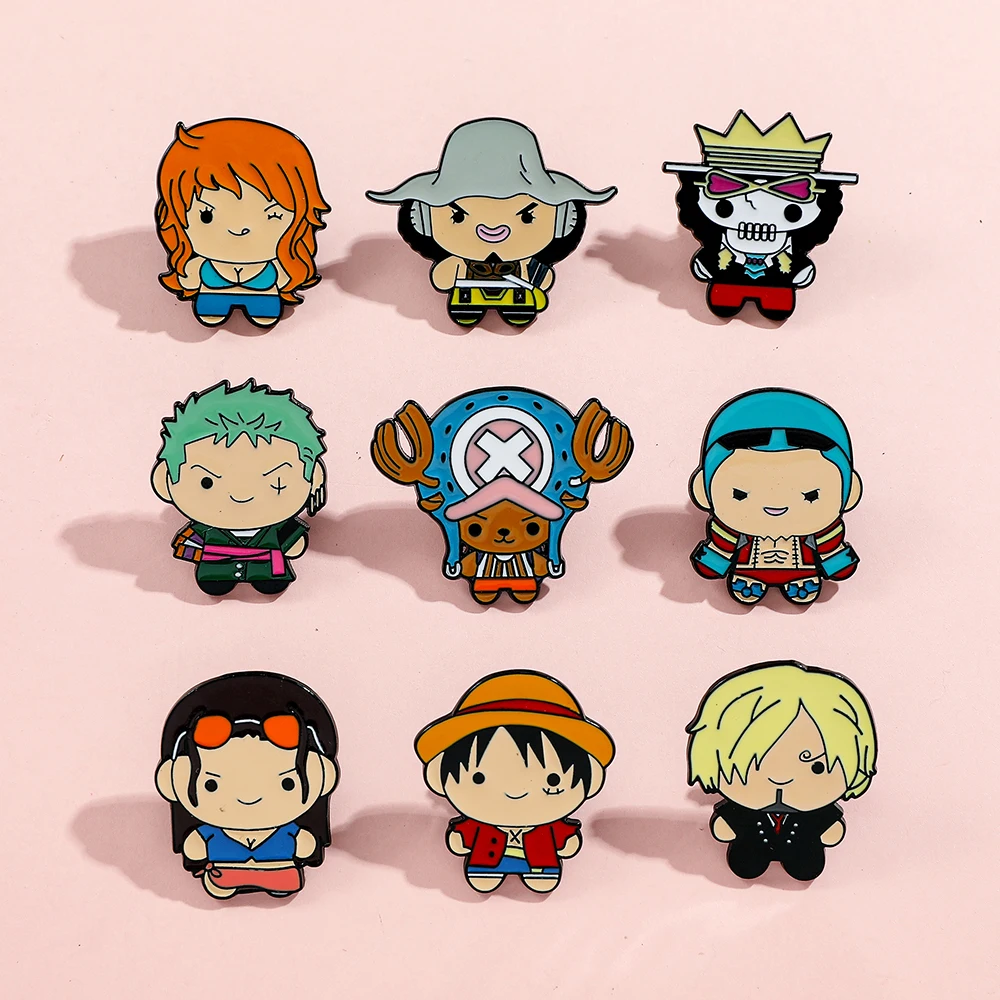 9 szt. Kreatywne broszki z kre – Enamel Pin Set recenzja i cena