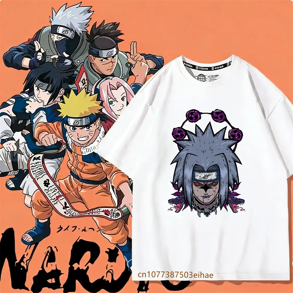 Bawełniana koszulka z grafiką  – Anime Merchandise T-Shirts recenzja i cena