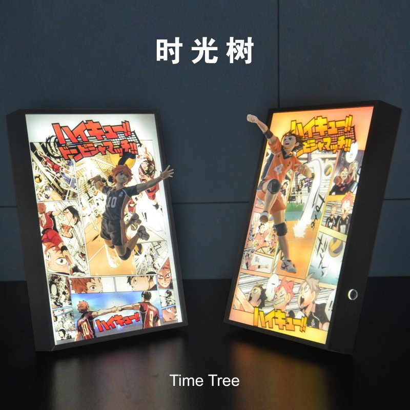 Haikyuu!! Obraz 3D z efektem ś – Anime Merchandise Haikyuu recenzja i cena