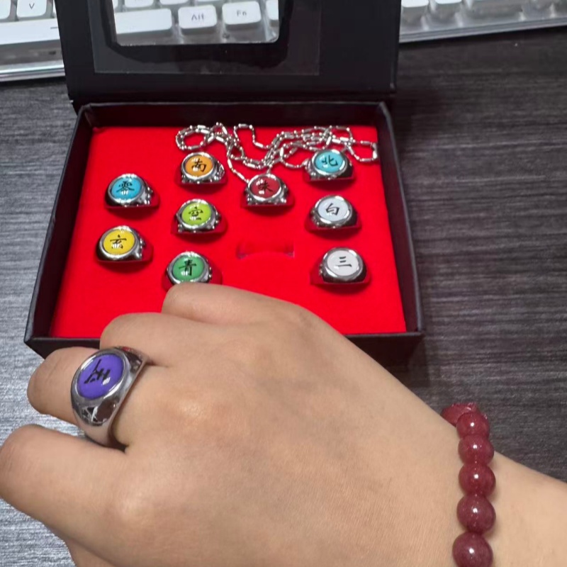 10 SZT./Zestaw Anime Akatsuki  – Rare Anime Merchandise recenzja i cena