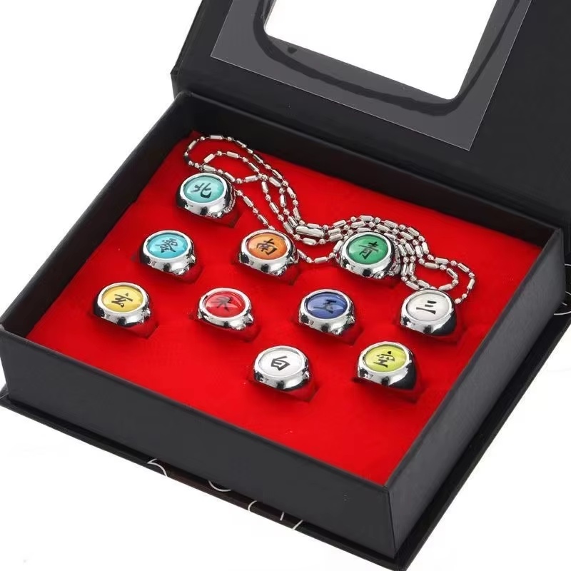 10 SZT./Zestaw Anime Akatsuki  – Rare Anime Merchandise recenzja i cena