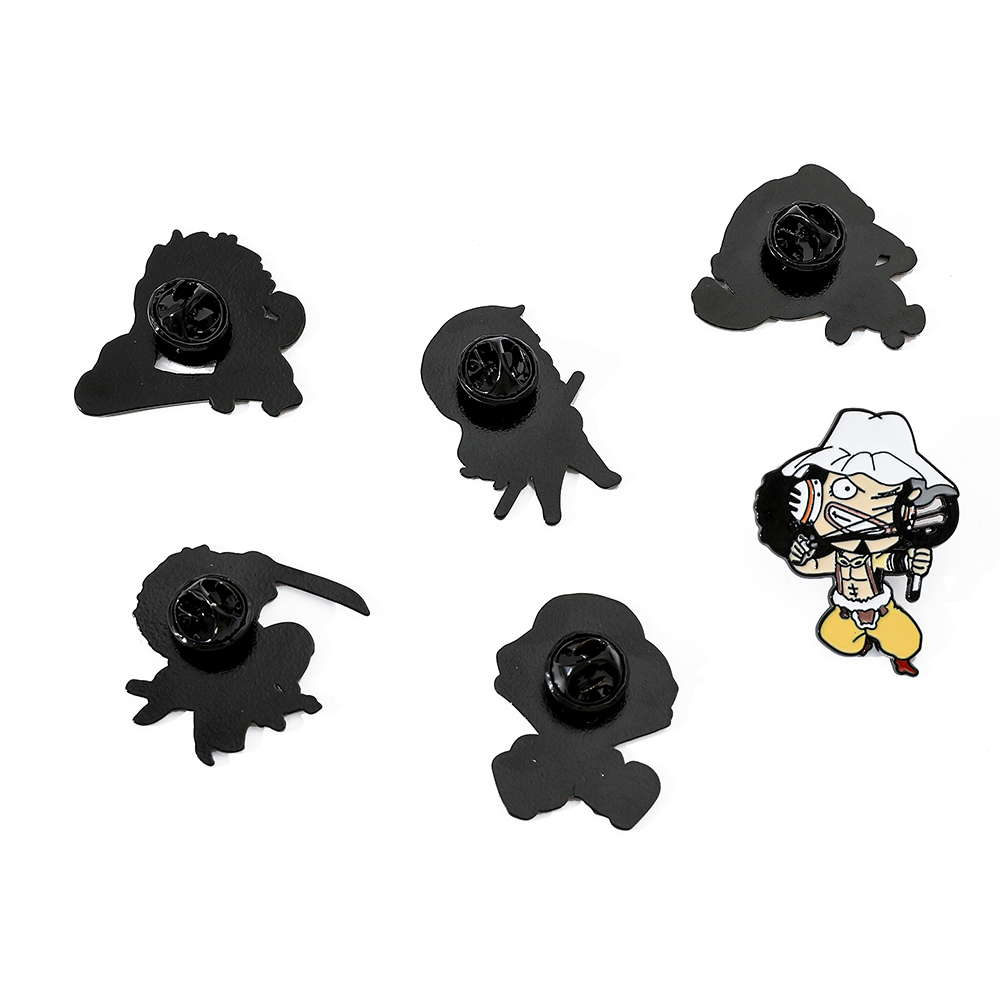 6 szt. Broszki z kreskówki ONE – Enamel Pin Set recenzja i cena