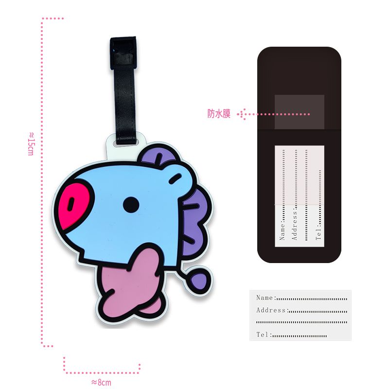 Uroczy breloczek BT21, kresków – Anime Merchandise Keychains recenzja i cena