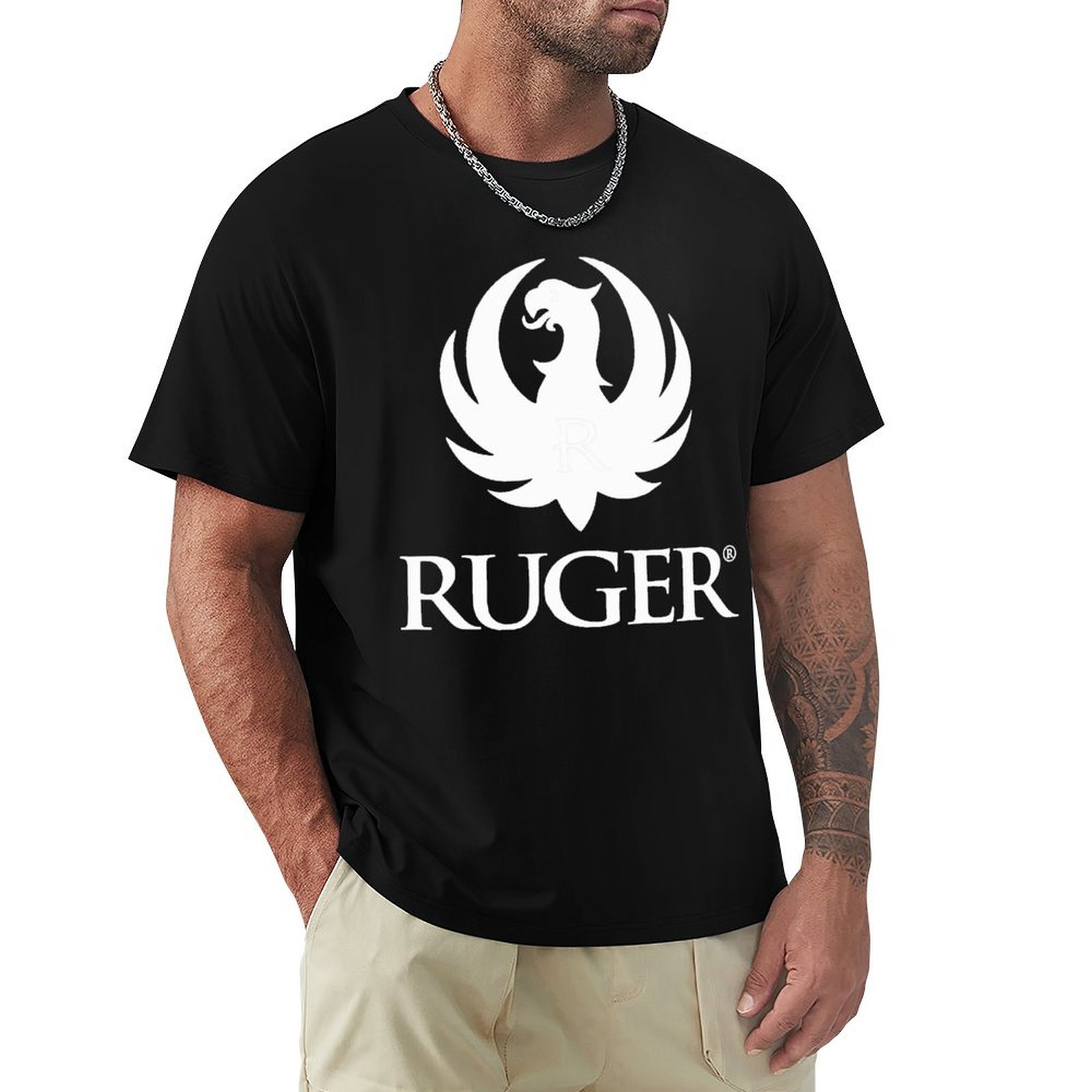 Koszulka z logo R.uger, koszul – Anime Merchandise T-Shirts recenzja i cena