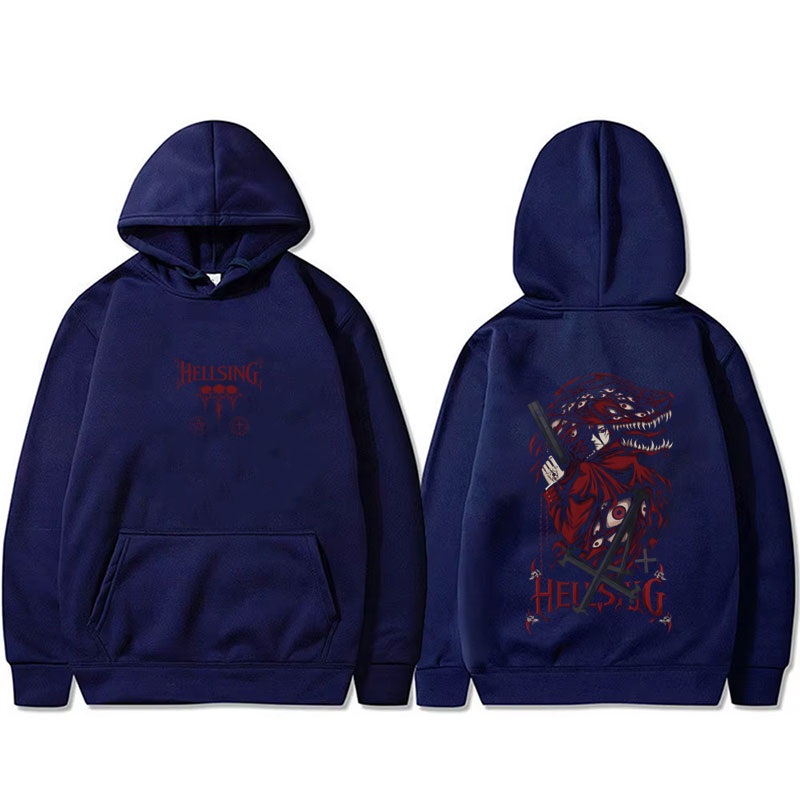 Bluza Anime Hellsing Wampir Al – Anime Merch Hoodie recenzja i cena