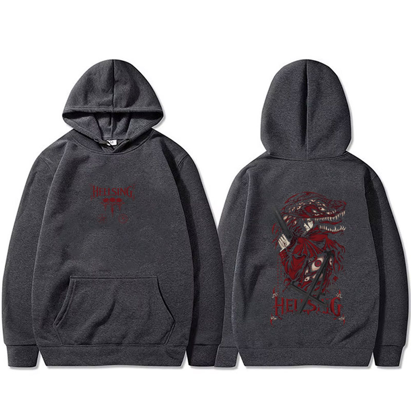 Bluza Anime Hellsing Wampir Al – Anime Merch Hoodie recenzja i cena