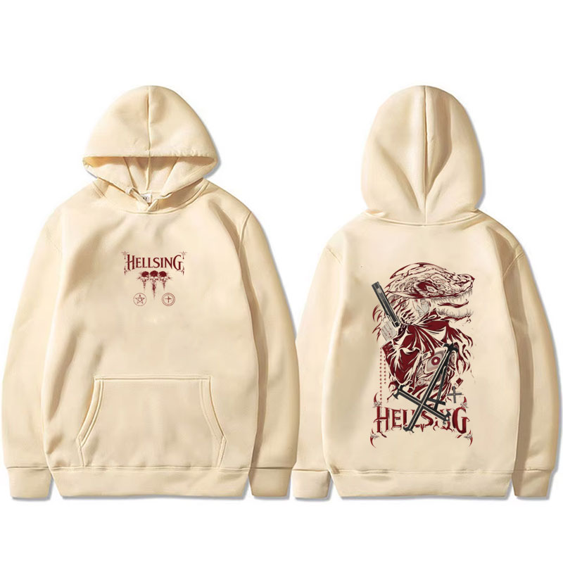 Bluza Anime Hellsing Wampir Al – Anime Merch Hoodie recenzja i cena