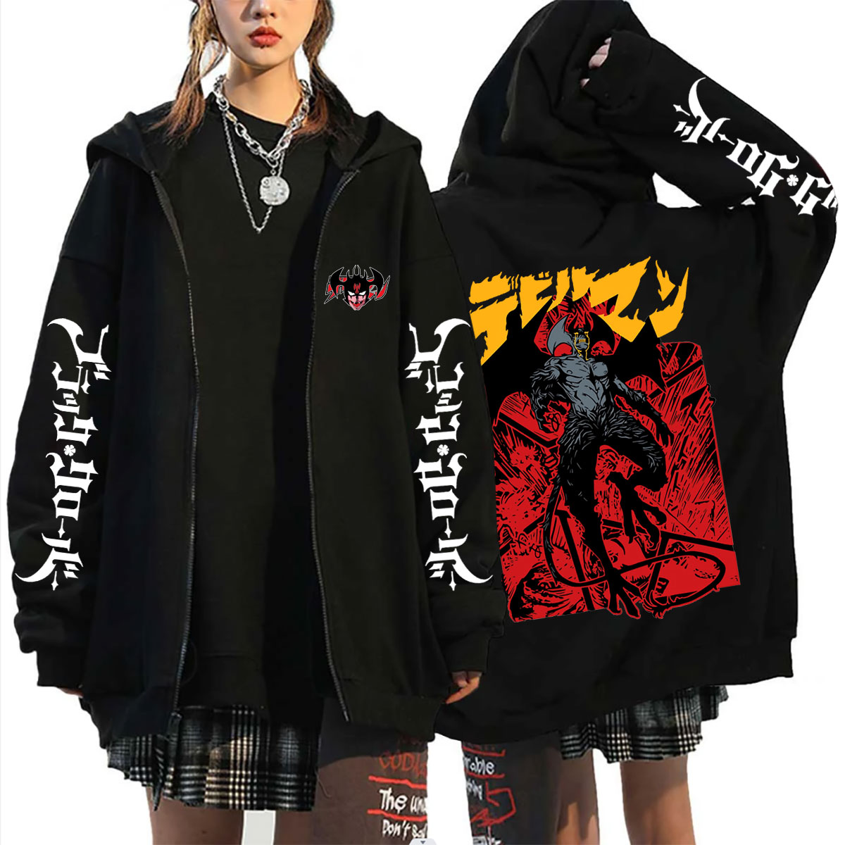 Modna bluza z kapturem na zame – Anime Merch Hoodie recenzja i cena