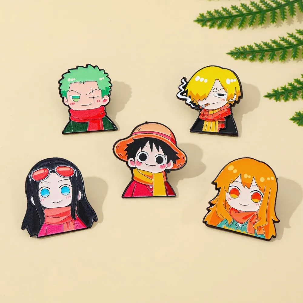 5 szt. Urocze przypinki anime, – Enamel Pin Set recenzja i cena