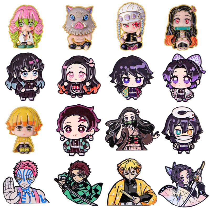 Urocze emaliowane przypinki z  – Enamel Pin Set recenzja i cena