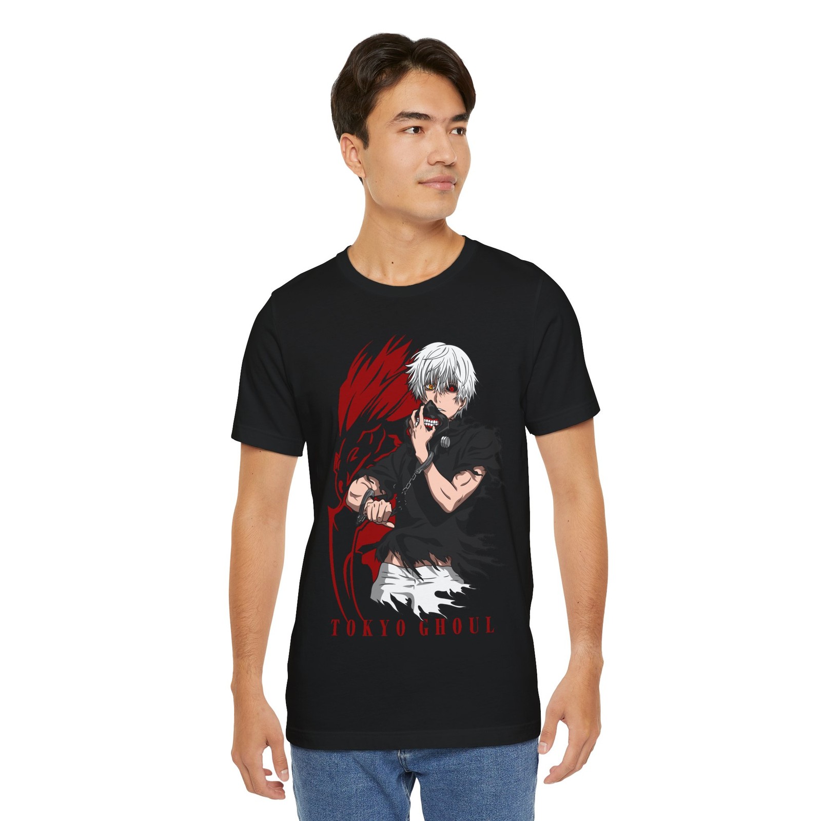 Koszulka anime Tokyo Ghoul, un – Anime Merchandise T-Shirts recenzja i cena