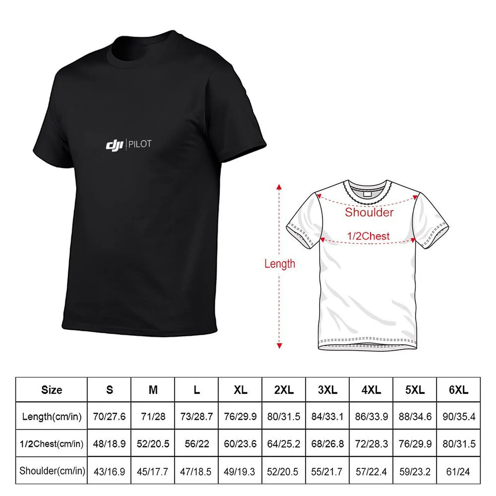 Bestseller-DJI Pilot Merchandi – Anime Merchandise T-Shirts recenzja i cena